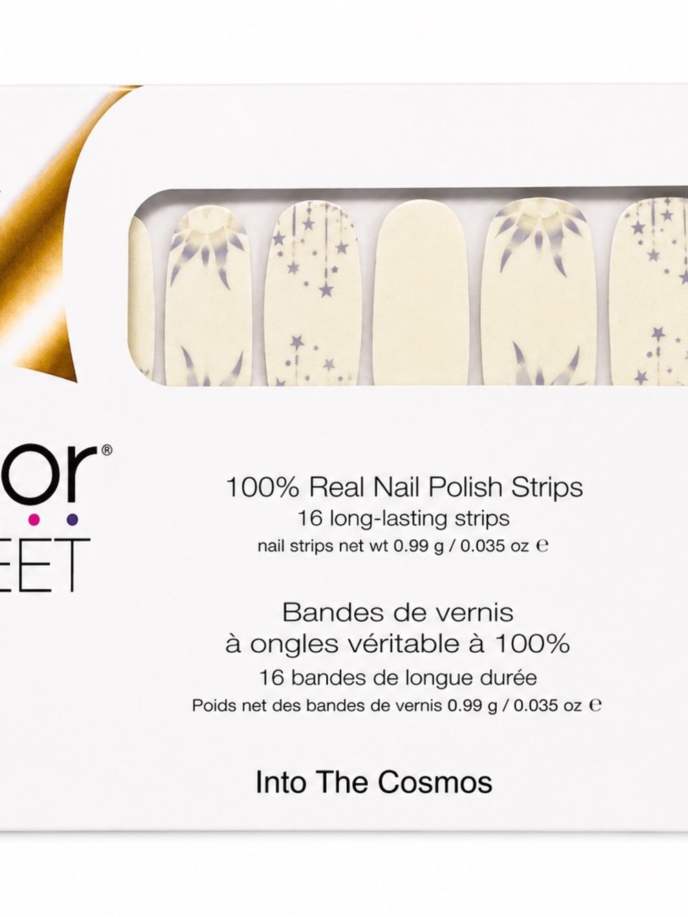 Color Street “Into the Cosmos” Nail Strips – Retired/HTF Celestial Design ✨🌙